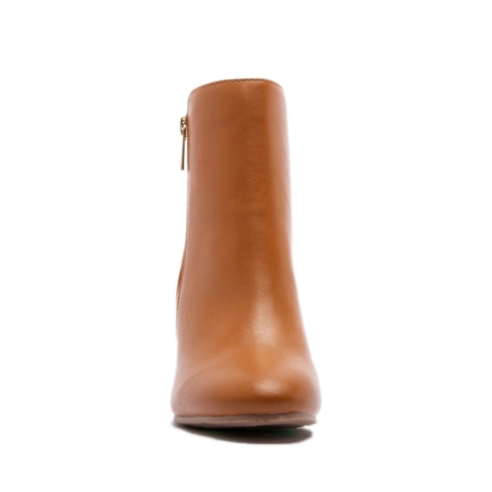 Round Toe Booties - Picture 2 of 3